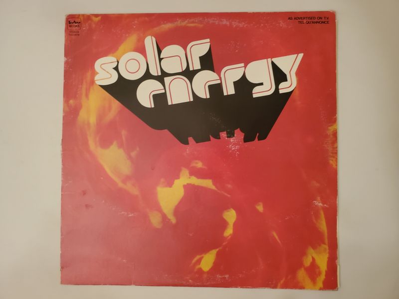 Various Artists Solar Energy vinyl record